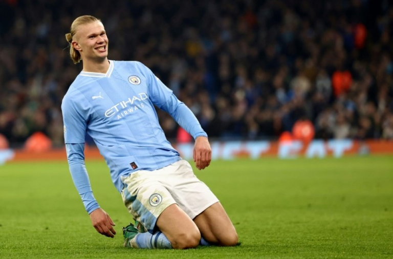 haaland 100 gols pelo manchester city