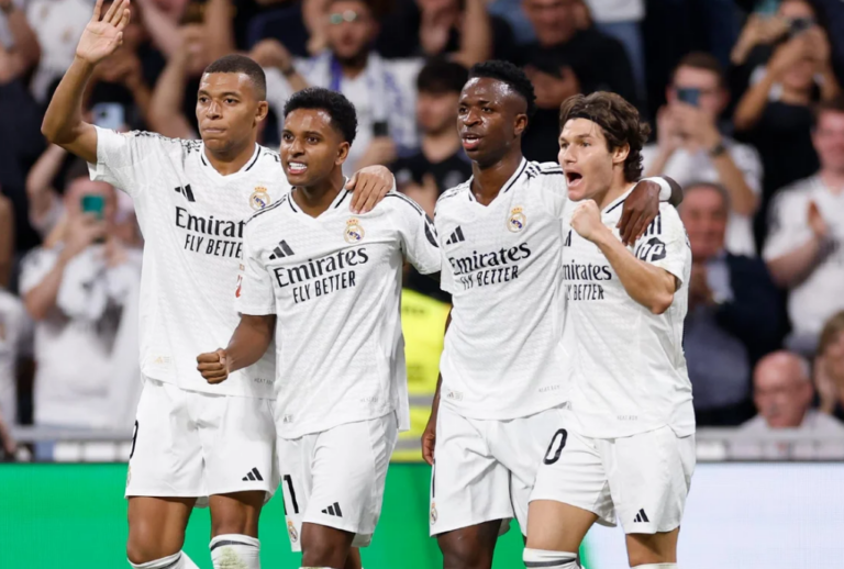 Real Madrid goleia e encanta a torcida